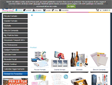 Tablet Screenshot of gsprintingroup.it